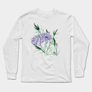 Delphinium terry Long Sleeve T-Shirt